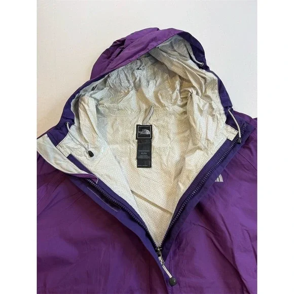 The North Face Women's XL Purple HyVent Rain Jacket Waterproof Casual - Picture 6 of 10